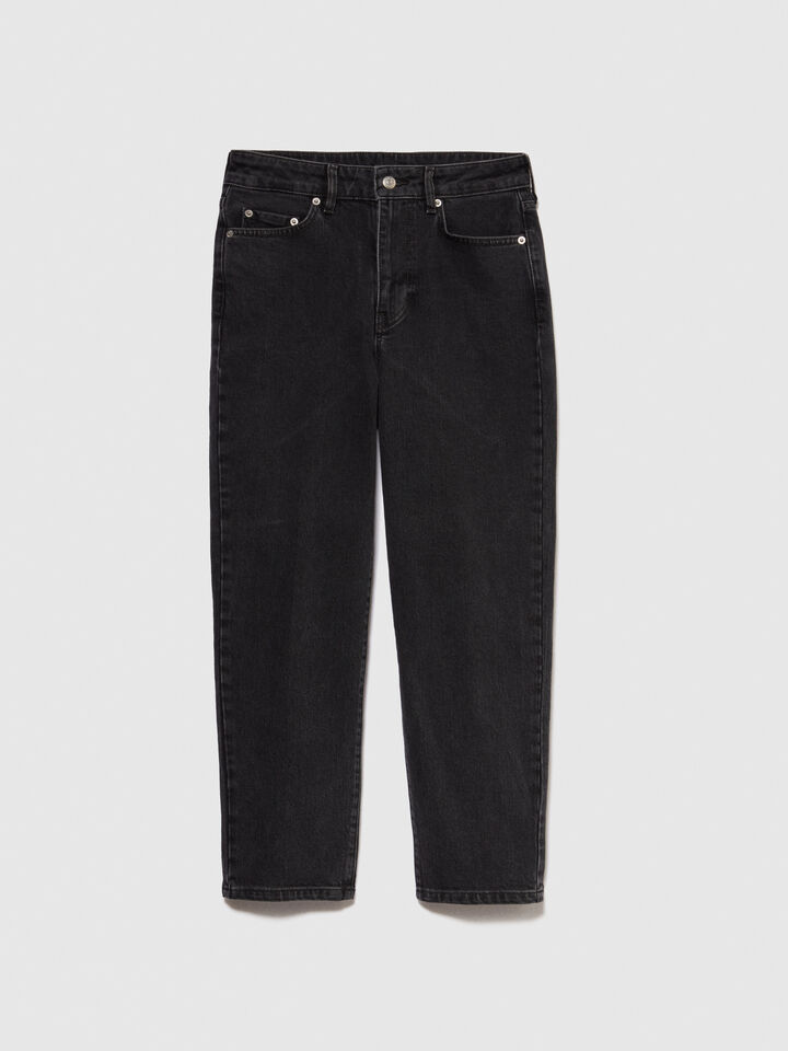 Slim fit jeans - women's slim fit jeans - Black | Sisley image number 6